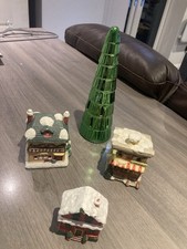 Christmas Village Scene