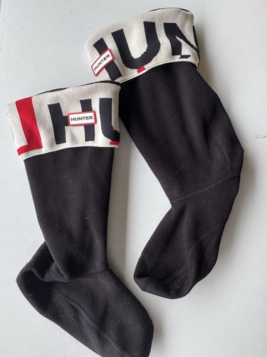 Hunter boot socks white size - hunter,