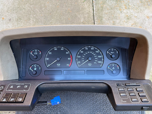 Jaguar xj40 instrument - instrument, cluster