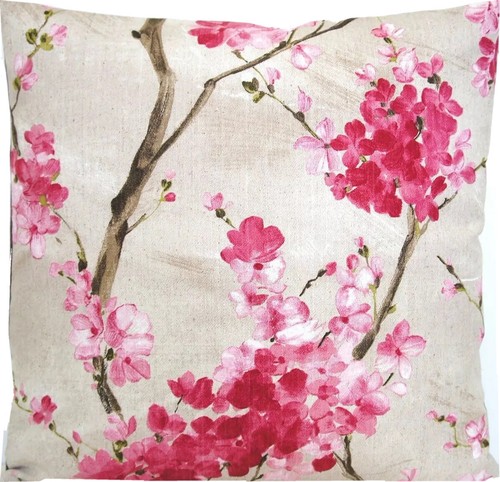 Cherry blossom cushion cover - cherry,