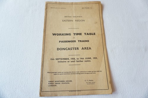 1958 eastern region railway - 1958,