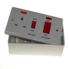 45A Double Pole Cooker Control