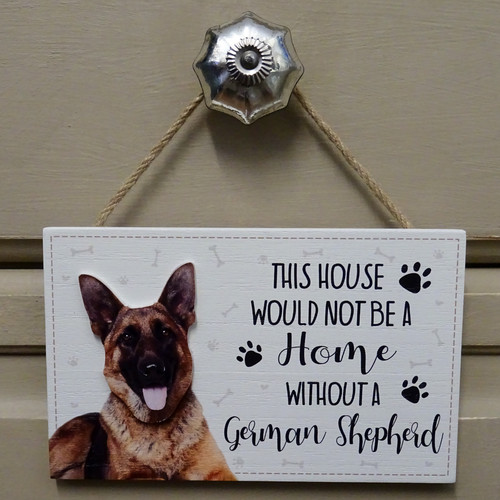 German shepherd plaque - shepherd,