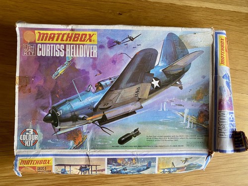 Matchbox curtiss sb2c - curtiss,