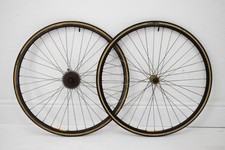 MAVIC 192NE MONTE CLINCHER ALLOY 700C, RX100 HUBS, VINTAGE ROAD BICYCLE WHEELSET