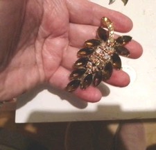 Beautiful Sphinx Vintage statement Brooch