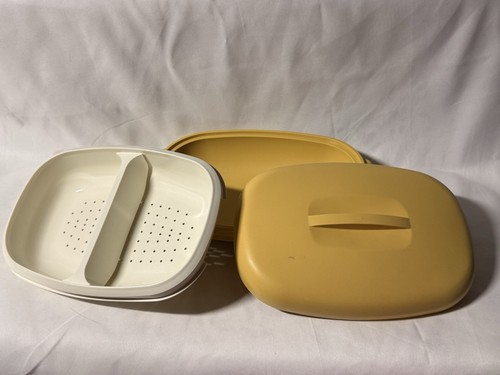 Vintage tupperware microwave - vintage,