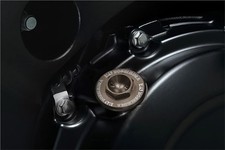 YOSHIMURA JAPAN GREY OIL FILLER PLUG CAP SUZUKI GSXR1000 K5 K6 2005-2006
