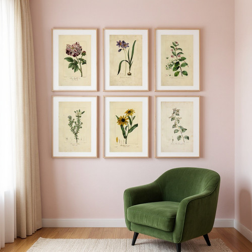 Set naturalist botanical - 6,