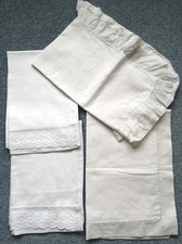 Vintage white cotton