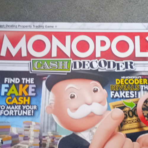 Hasbro gaming monopoly cash - gaming,