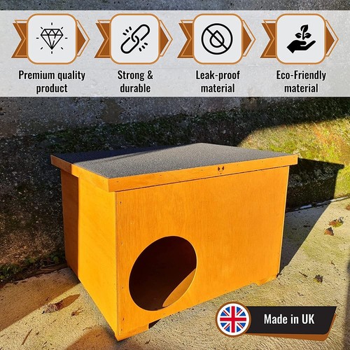 Cat house for outdoor use - cat,