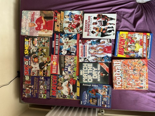 Football handbooks annuals - handbooks,