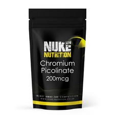 CHROMIUM PICOLINATE - DIET SLIMMING SUGAR CRAVINGS 100 TABLETS 200mcg 