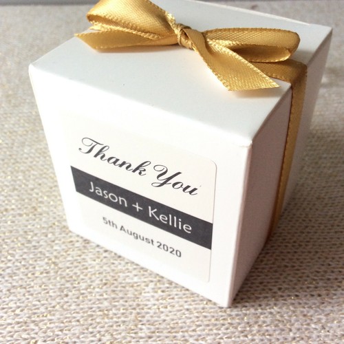 Personalized white wedding - white,