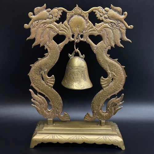 Chinese dragon brass gong - chinese,