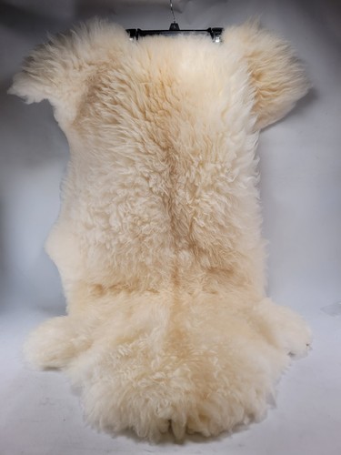 Natural sheepskin white tan - natural,