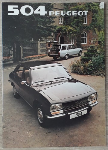Peugeot 504 range brochure - peugeot,