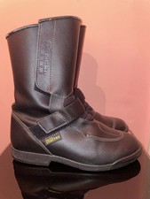 Gericke Unisex Sheltex Motorcycle Boots - Black - Size UK 7 