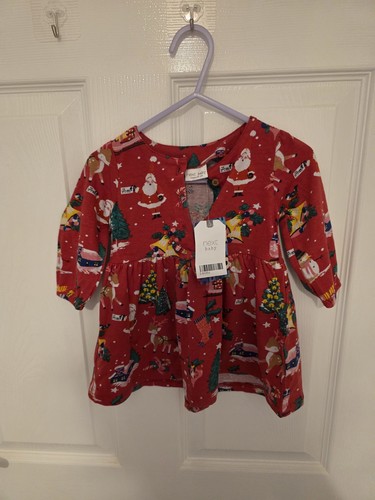 Next baby christmas dress - dress, size