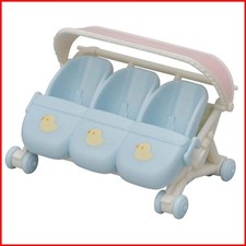 Triplet Stroller for Sylvanian