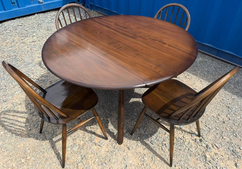Vintage ercol drop leaf - vintage, dining