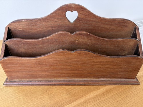 Vintage small wooden letter - vintage,