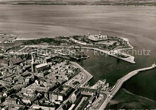 Helsingor elsinore aerial - elsinore,