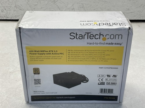 Startech 450w 80plus atx - startech,