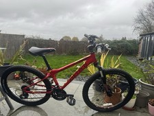Carrera Blast Jr Mountain Bike Red 24 Inch 