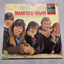 MANFRED MANN What A Mann Vinyl