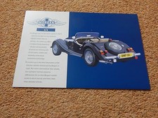Morgan 4/4 1800 2-seater specification sheet - 2000 (no emissions data)