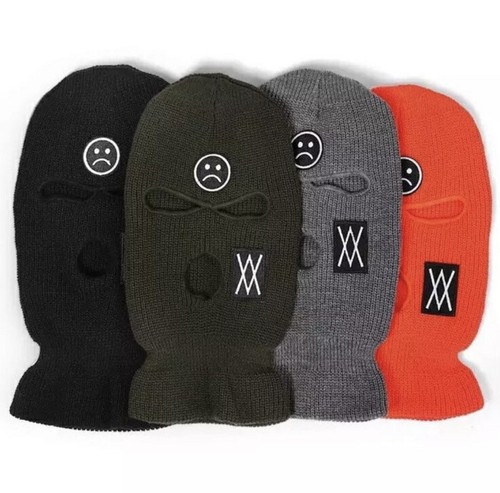 Embroidered ski mask balaclava - ski,