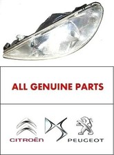 GENUINE PEUGEOT 206 HEADLIGHT