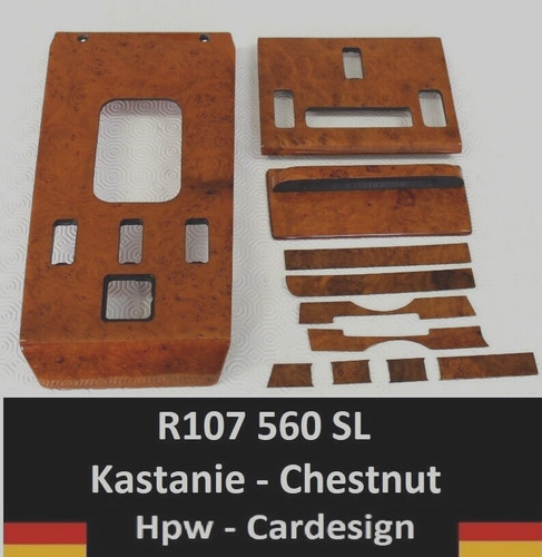Wood set mercedes r107 560sl - wood,