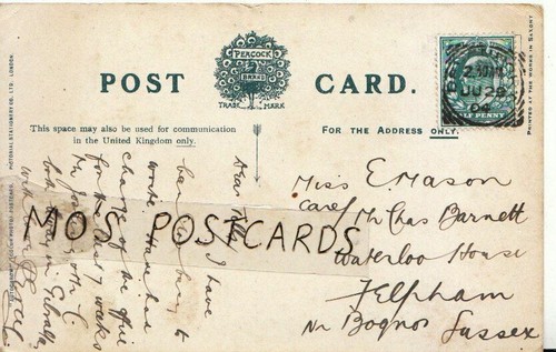 Genealogy postcard mason - mason,