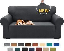 XINEAGE High Stretch Sofa Covers 2 Seater Latest Jacquard Loveseat Covers 1 Piec