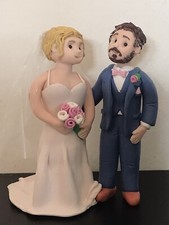 Clay Personalised Wedding Cake