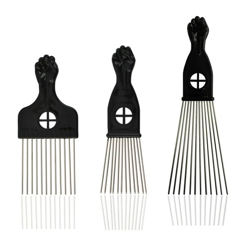 Afro hair pick comb set - set, |