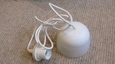 White Plastic Ikea pendant