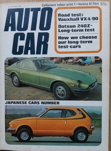 Autocar august 1972 datsun - 10,