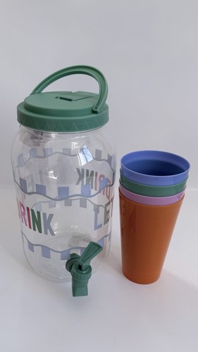 Plastic drink dispenser - 3.8l,