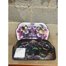 WowWee Paper Jamz Instant Rockstar Drums Toy Battery Operated Compact for Kids