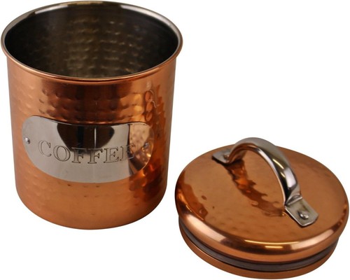 Copper metal kitchen - kitchen, storage
