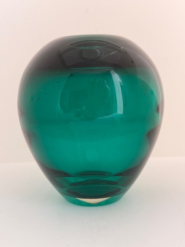 Whitefriars glass cased green - whitefriars,