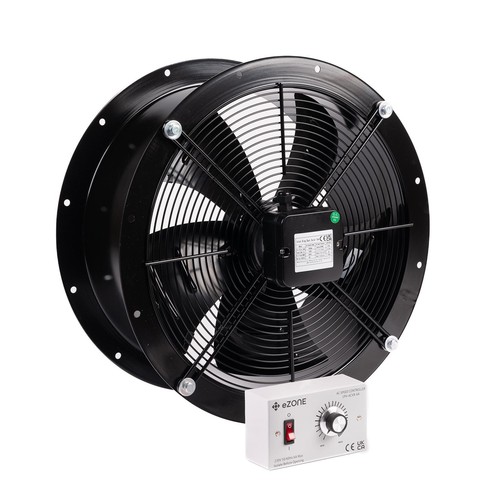 Industrial cased extractor - cased, fan