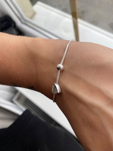 925 marked silver heart - marked,
