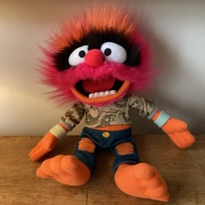 DISNEY MUPPET BABIES " ANIMAL DRUMMER " PLUSH TOY 12"