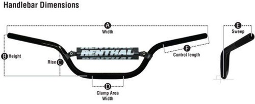 Renthal high black - renthal,