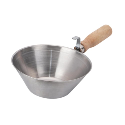 Cement bucket scoops wooden - bucket,